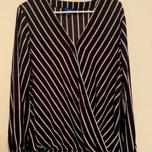 Black and White Dress Shirt
